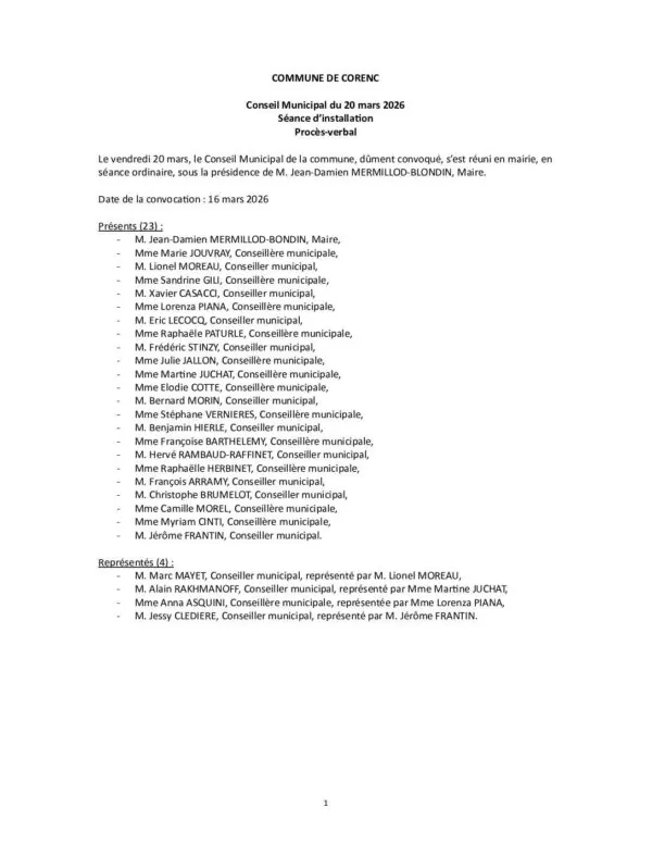 Image du document PV CM 20 mars 2026